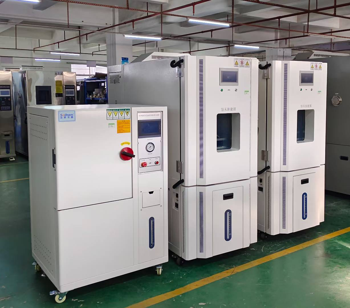 2臺定制408L恒溫恒濕箱、1臺PCT高速加速老化試驗